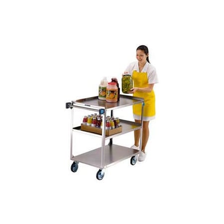 Lakeside Mfg. Lakeside Steel Utility Cart w/3 Shelves, 500 lb. Capacity, 39-1/4inL x 23-3/8inW x 49-1/4inH 444